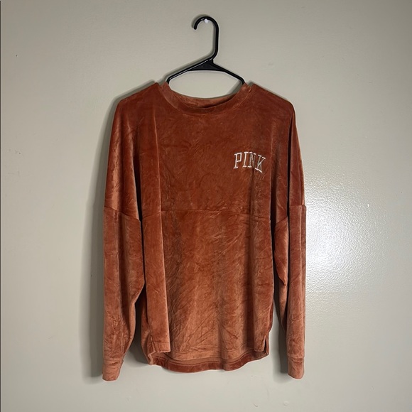 PINK Tops - PINK Victoria's Secret Rust Long Sleeve Top